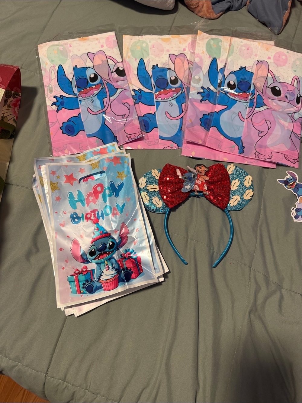 Stitch birthday party items